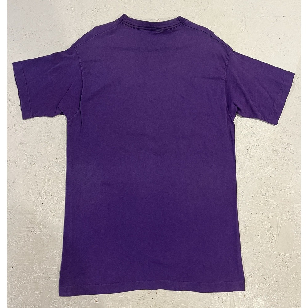 Vintage Truman State Bulldogs Shirt Mens Size M Single Stitch Purple‎ College - Picture 10 of 10